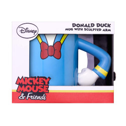 TAZZA 3D DONALD DUCK SCULPTED ARM