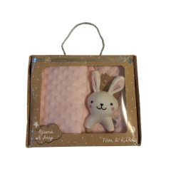 PLAID 70X90 + SONAGLINO RABBIT