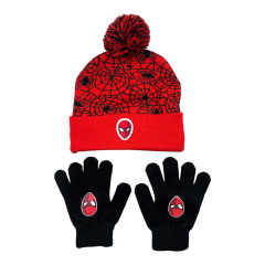 SET CAPPELLO E GUANTI SPIDERMAN