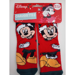 CALZE ANTISCIVOLO MICKEY NATALE