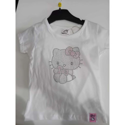 T-shirt HELLO KITTY STRASS