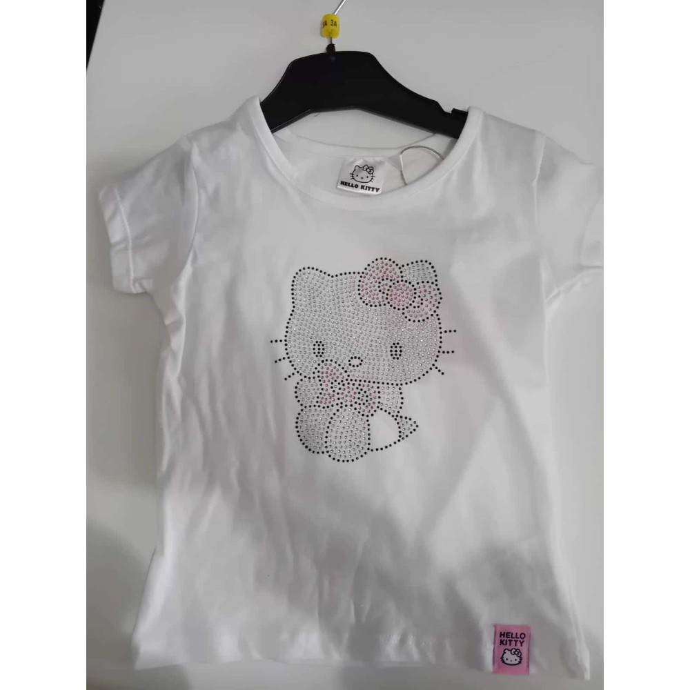 T-shirt HELLO KITTY STRASS