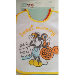 SET 6 BAVETTE MICKEY MOUSE