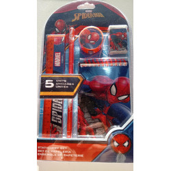 Set cancelleria spiderman