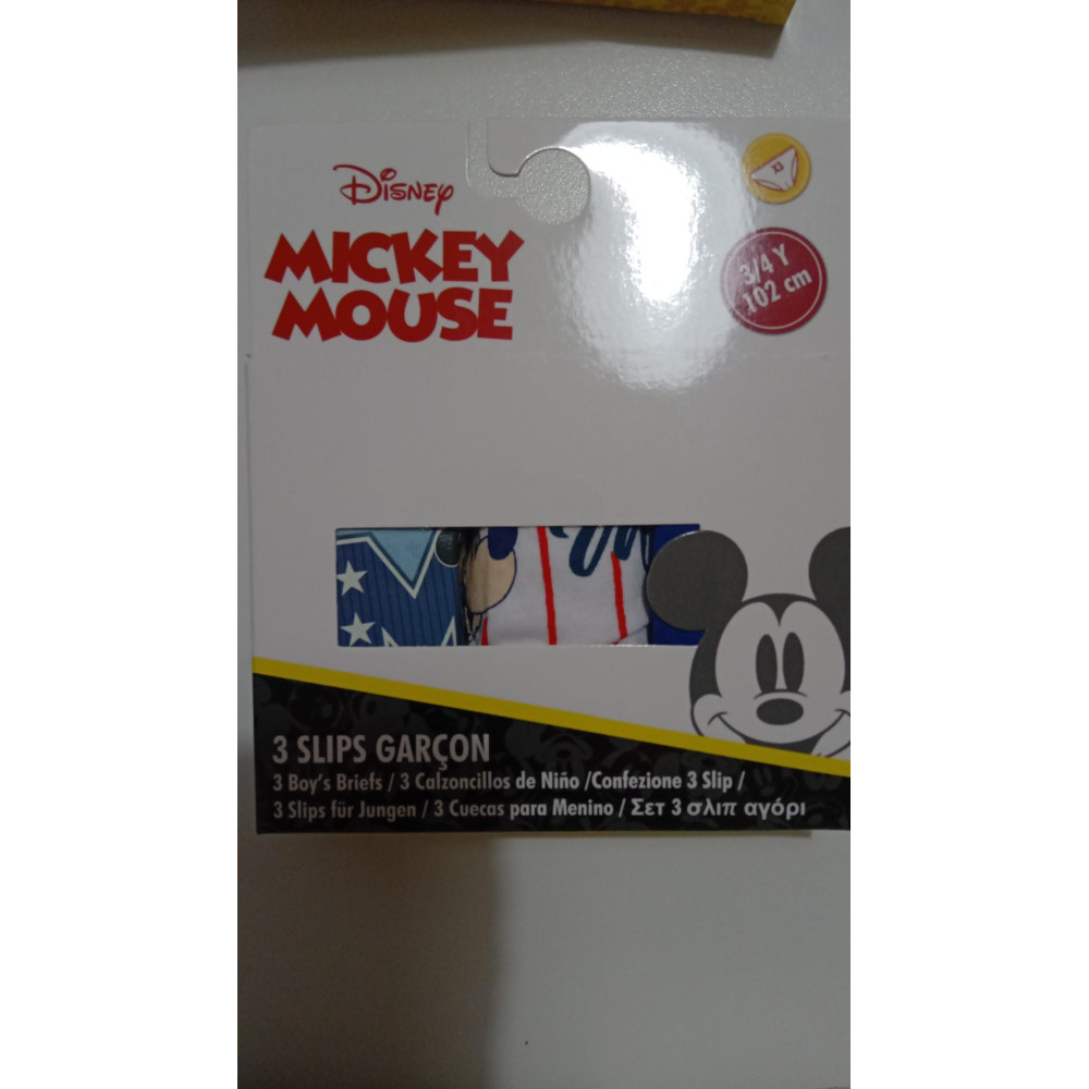 Set slip Mickey mouse