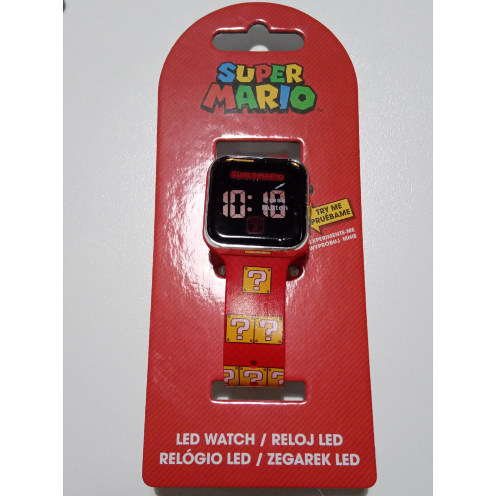 OROLOGIO LED SUPER MARIO