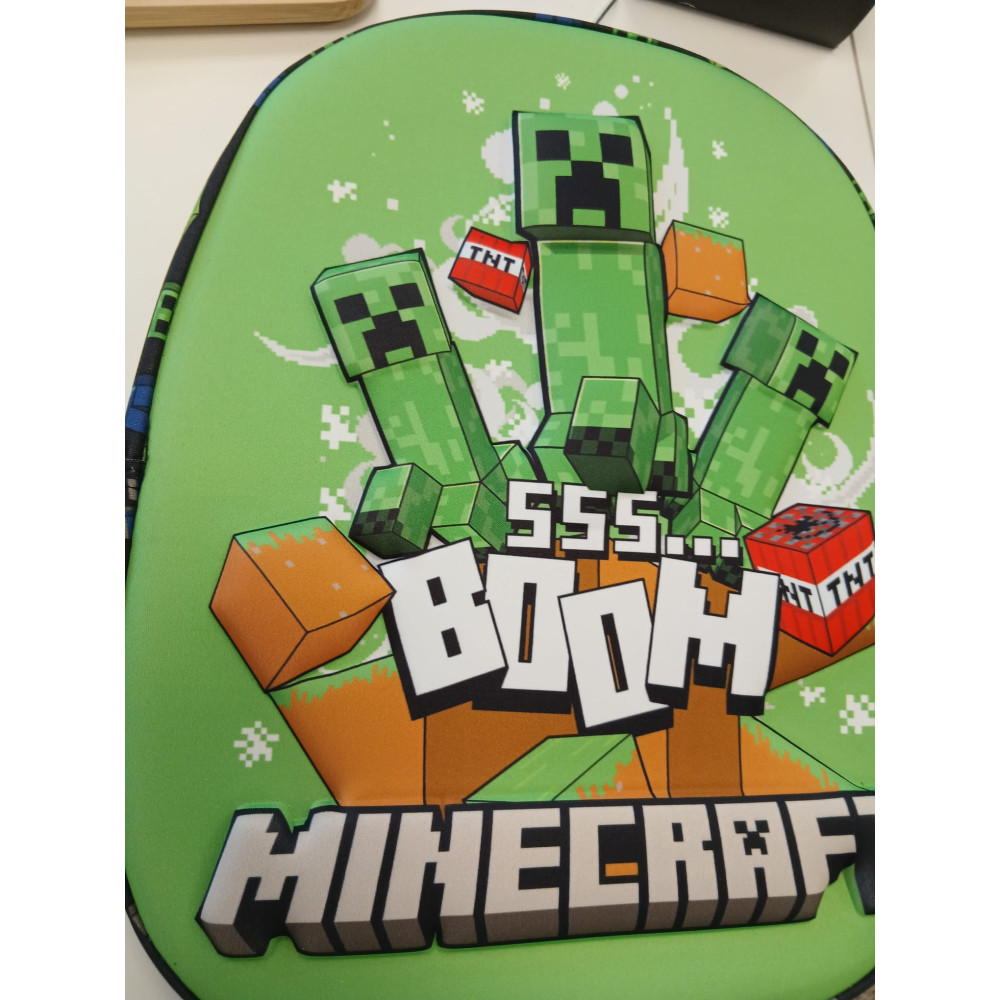 ZAINO 3D MINECRAFT